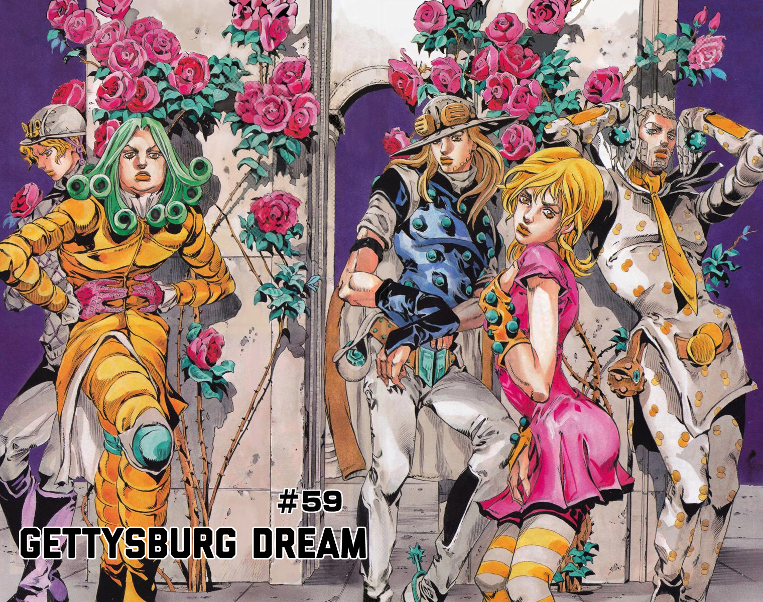 Jojo's Bizarre Adventure Part 7 - Steel Ball Run - Vol.15 Chapter 59: Gettysburg Dream