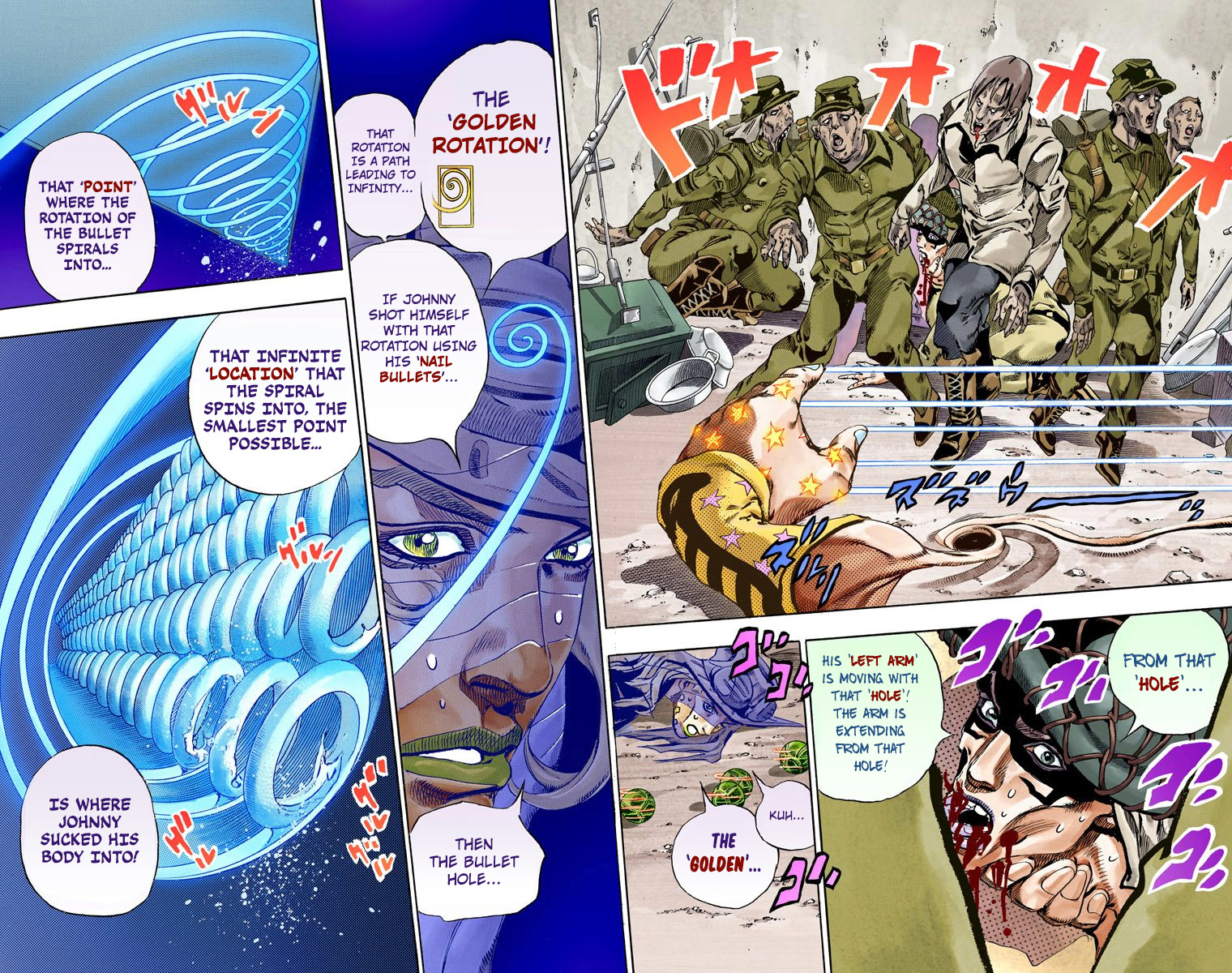 Jojo's Bizarre Adventure Part 7 - Steel Ball Run - Vol.15 Chapter 59: Gettysburg Dream