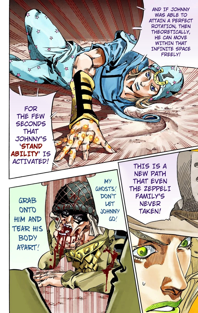 Jojo's Bizarre Adventure Part 7 - Steel Ball Run - Vol.15 Chapter 59: Gettysburg Dream