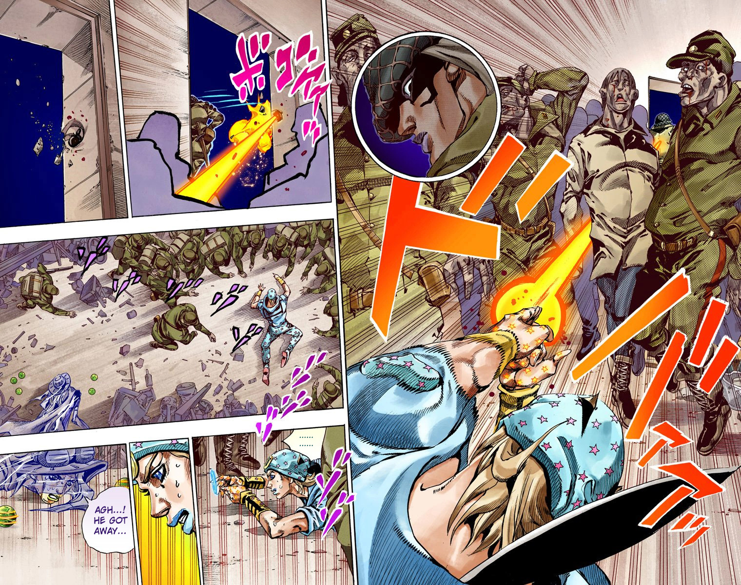 Jojo's Bizarre Adventure Part 7 - Steel Ball Run - Vol.15 Chapter 59: Gettysburg Dream