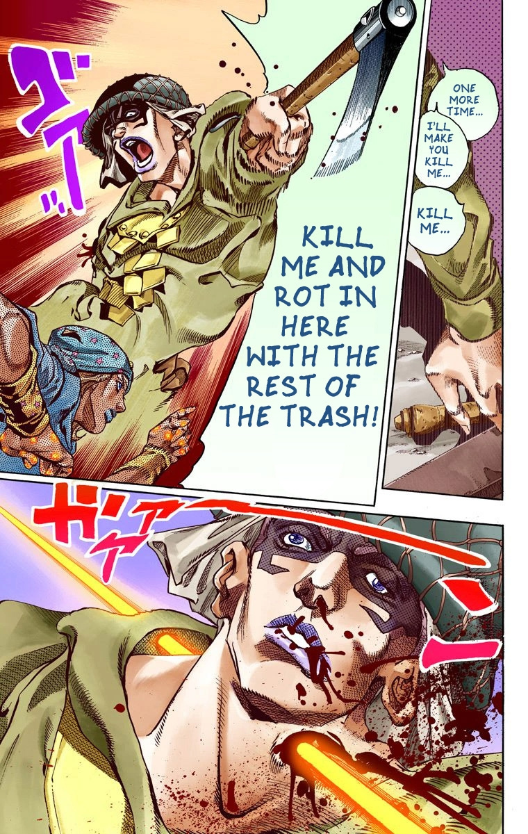 Jojo's Bizarre Adventure Part 7 - Steel Ball Run - Vol.15 Chapter 59: Gettysburg Dream