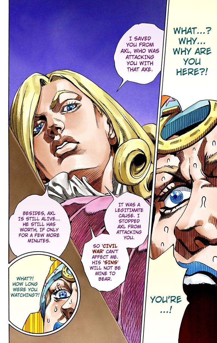 Jojo's Bizarre Adventure Part 7 - Steel Ball Run - Vol.15 Chapter 59: Gettysburg Dream