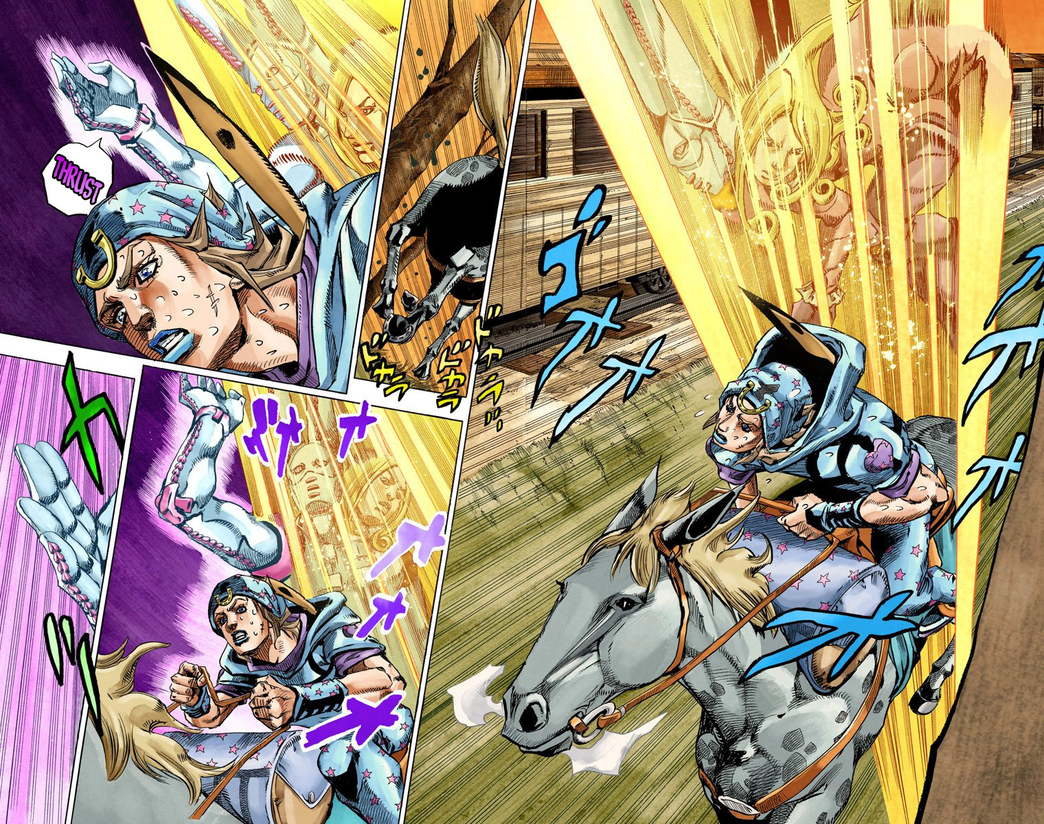 Jojo's Bizarre Adventure Part 7 - Steel Ball Run - Vol.20 Chapter 79: D4C Part 12 -Love Train-