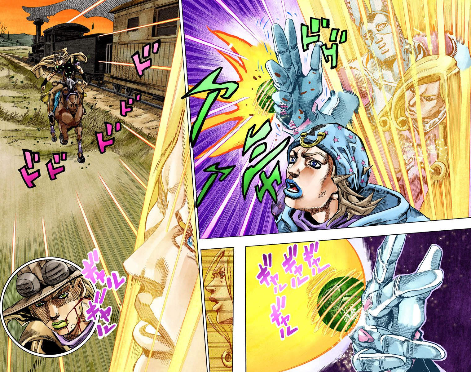 Jojo's Bizarre Adventure Part 7 - Steel Ball Run - Vol.20 Chapter 79: D4C Part 12 -Love Train-