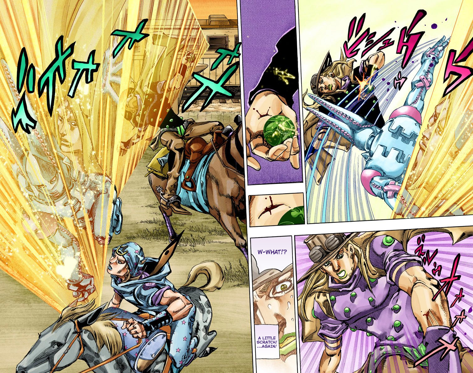 Jojo's Bizarre Adventure Part 7 - Steel Ball Run - Vol.20 Chapter 79: D4C Part 12 -Love Train-