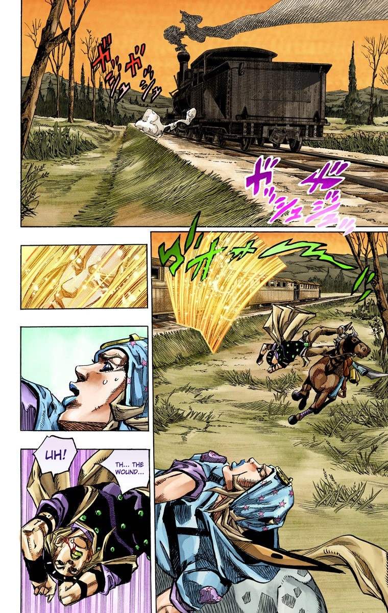 Jojo's Bizarre Adventure Part 7 - Steel Ball Run - Vol.20 Chapter 79: D4C Part 12 -Love Train-