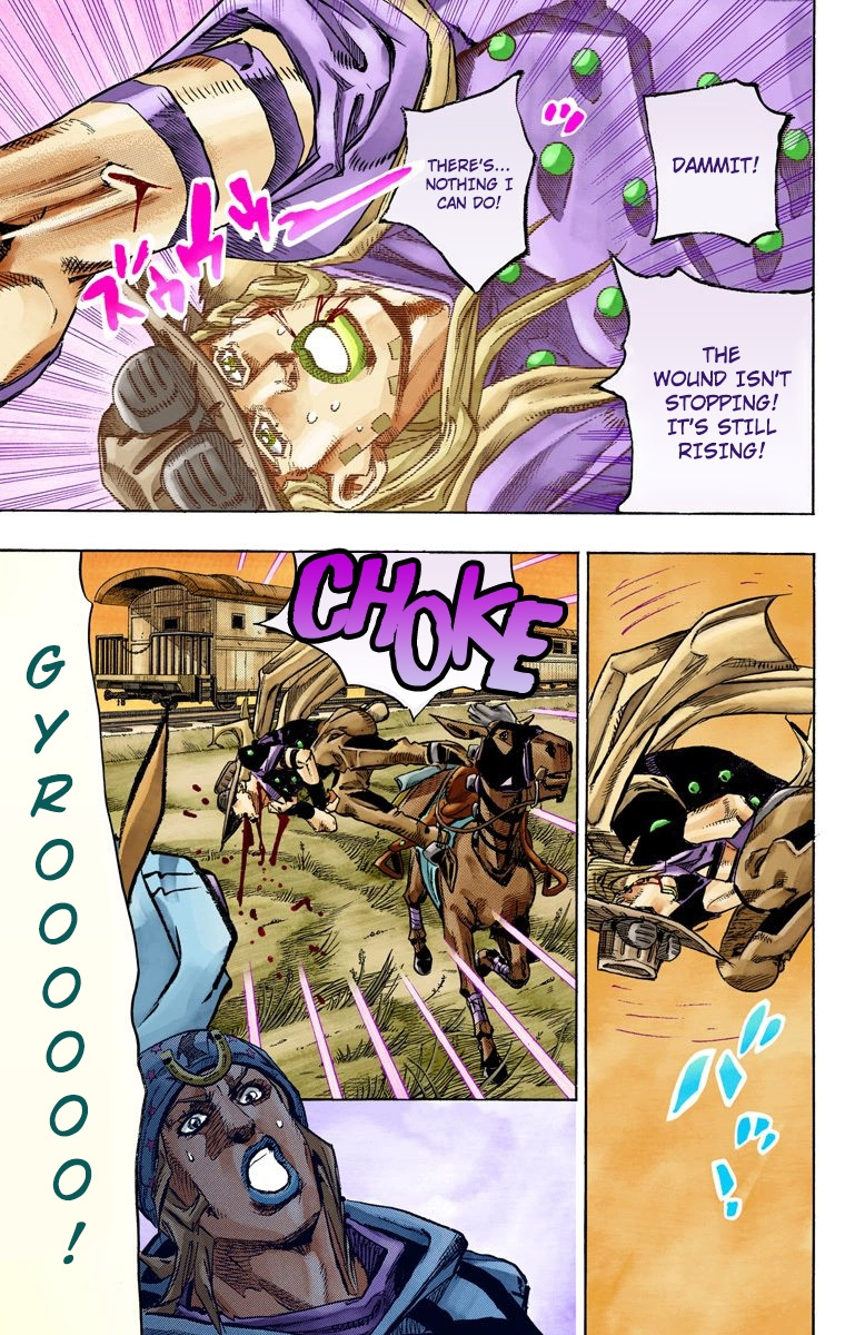 Jojo's Bizarre Adventure Part 7 - Steel Ball Run - Vol.20 Chapter 79: D4C Part 12 -Love Train-