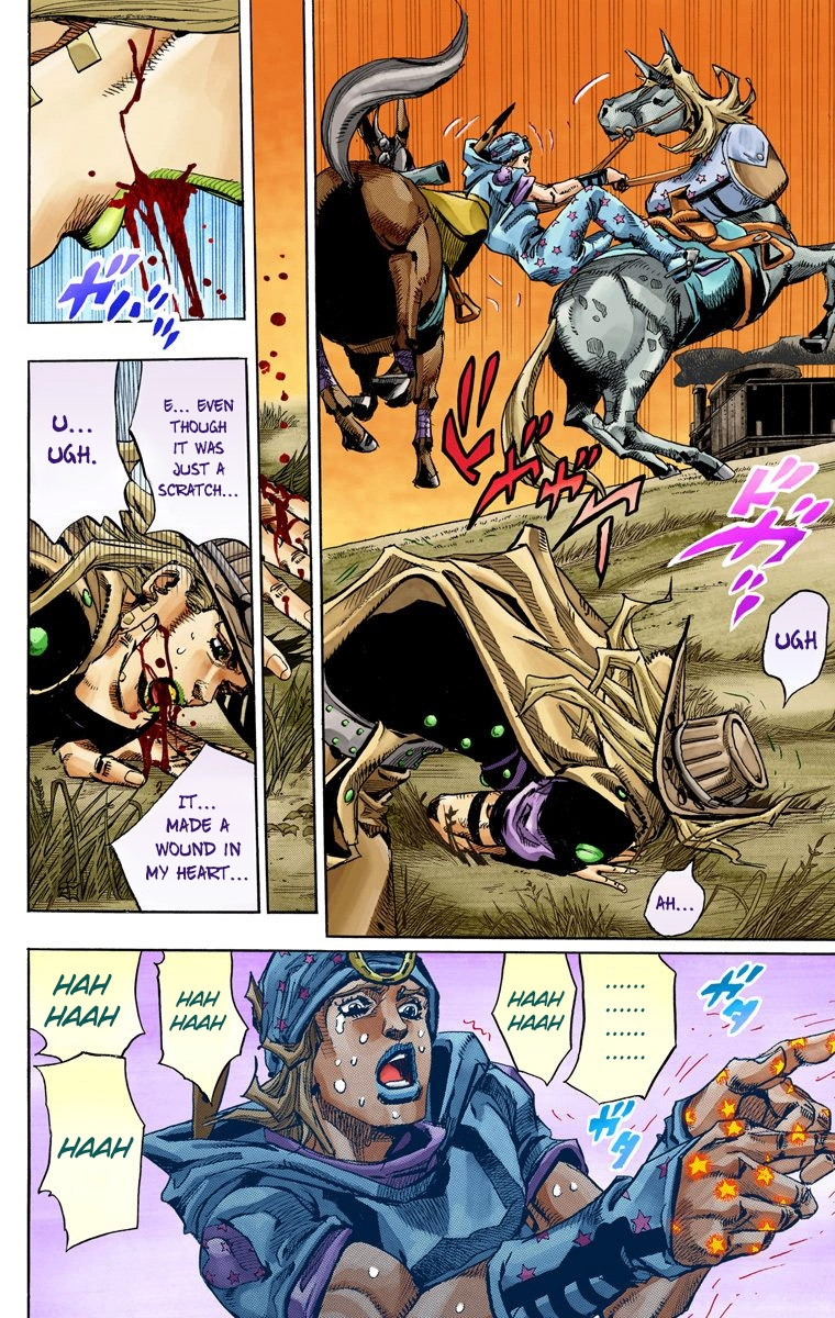 Jojo's Bizarre Adventure Part 7 - Steel Ball Run - Vol.20 Chapter 79: D4C Part 12 -Love Train-