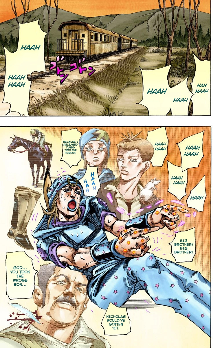 Jojo's Bizarre Adventure Part 7 - Steel Ball Run - Vol.20 Chapter 79: D4C Part 12 -Love Train-