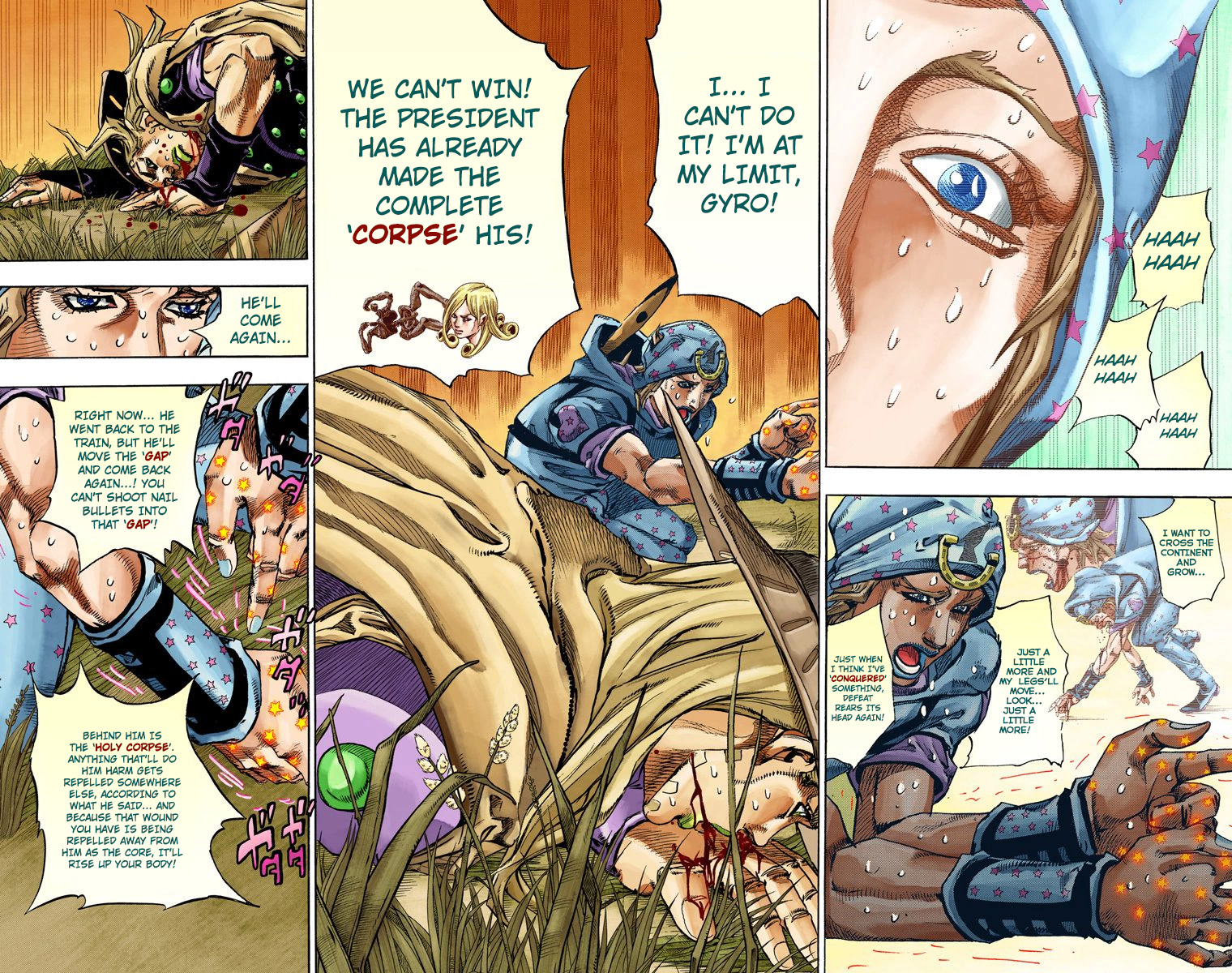 Jojo's Bizarre Adventure Part 7 - Steel Ball Run - Vol.20 Chapter 79: D4C Part 12 -Love Train-