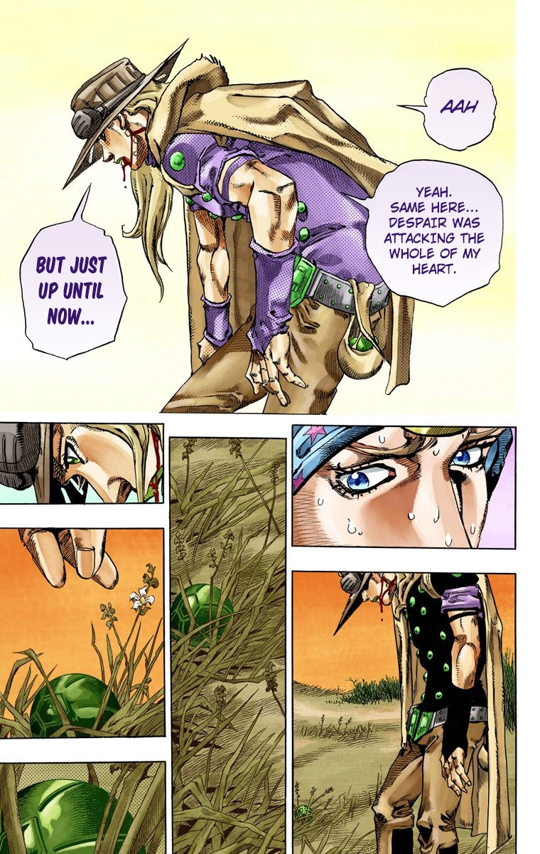 Jojo's Bizarre Adventure Part 7 - Steel Ball Run - Vol.20 Chapter 79: D4C Part 12 -Love Train-