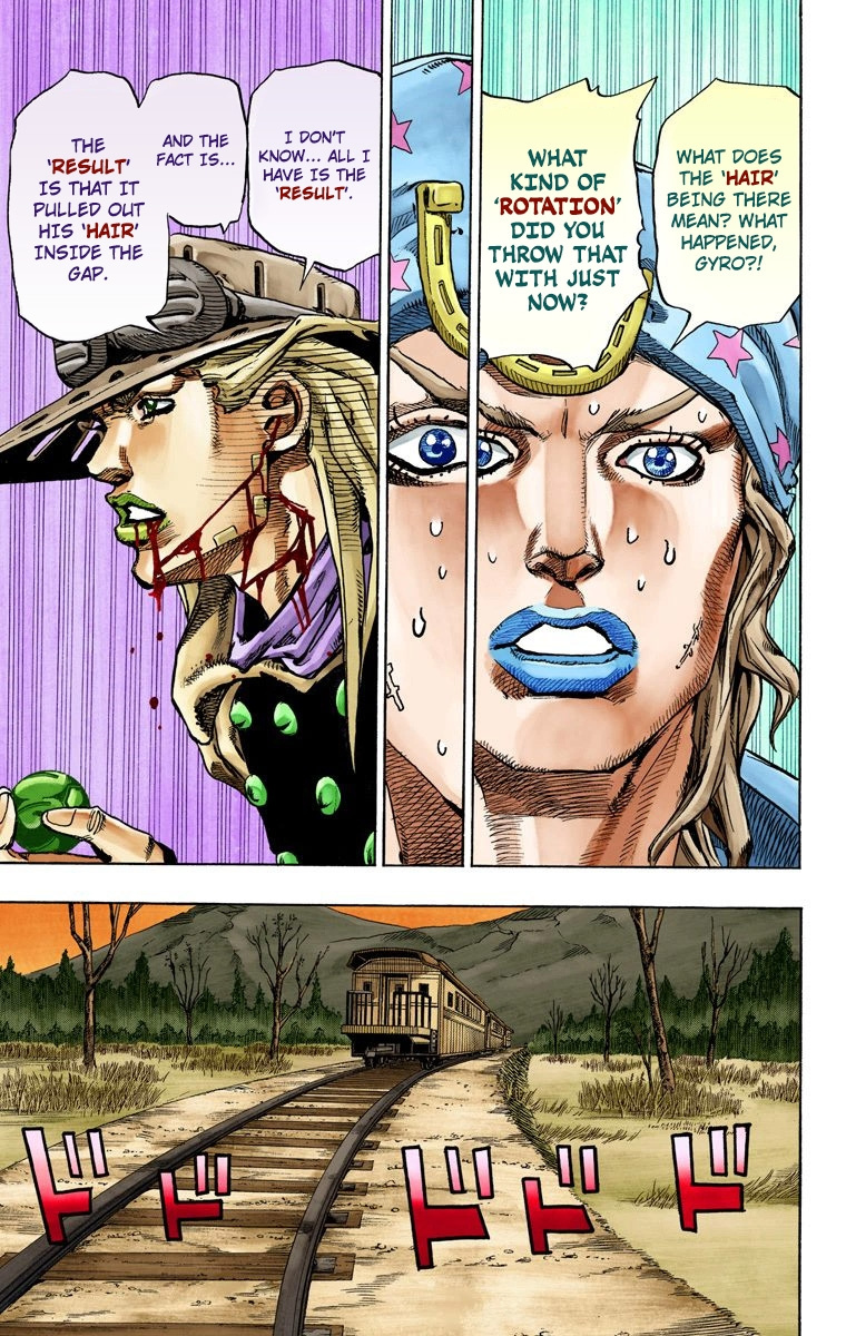 Jojo's Bizarre Adventure Part 7 - Steel Ball Run - Vol.20 Chapter 79: D4C Part 12 -Love Train-