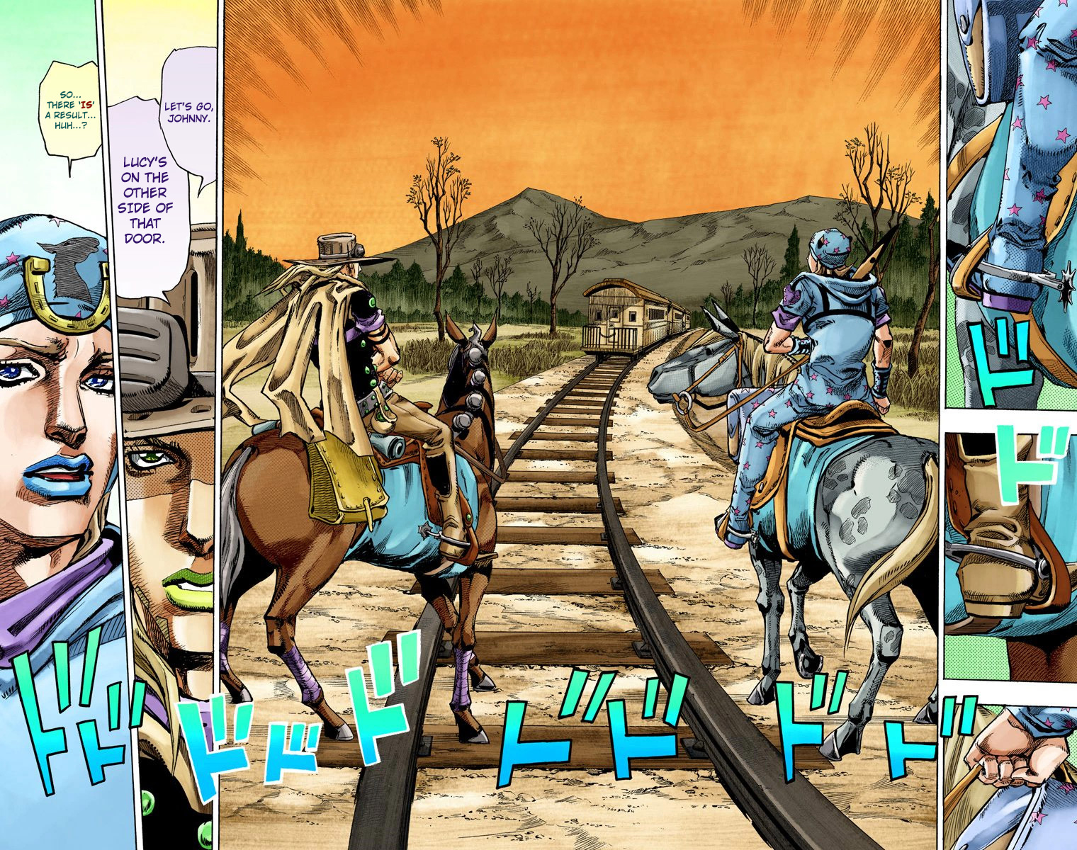 Jojo's Bizarre Adventure Part 7 - Steel Ball Run - Vol.20 Chapter 79: D4C Part 12 -Love Train-