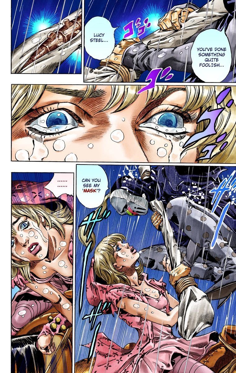 Jojo's Bizarre Adventure Part 7 - Steel Ball Run - Vol.9 Chapter 38: Catch The Rainbow (On That Stormy Night) Part 1