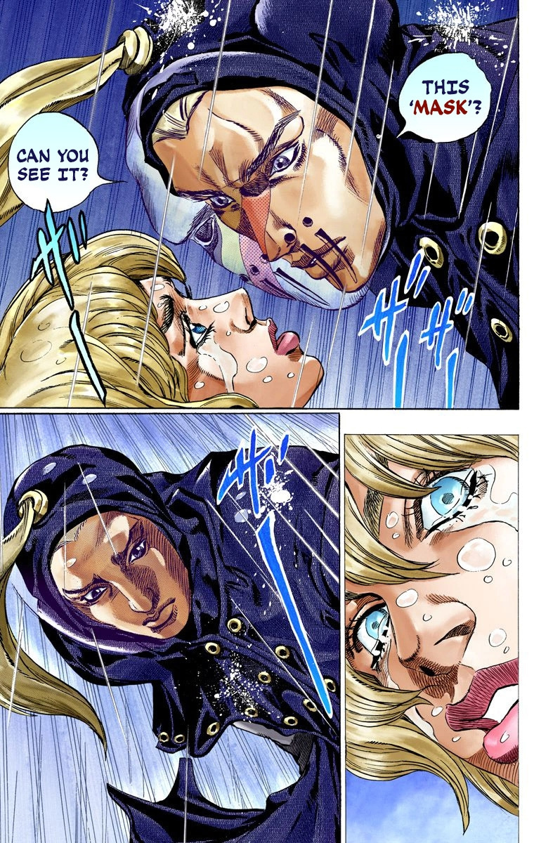 Jojo's Bizarre Adventure Part 7 - Steel Ball Run - Vol.9 Chapter 38: Catch The Rainbow (On That Stormy Night) Part 1