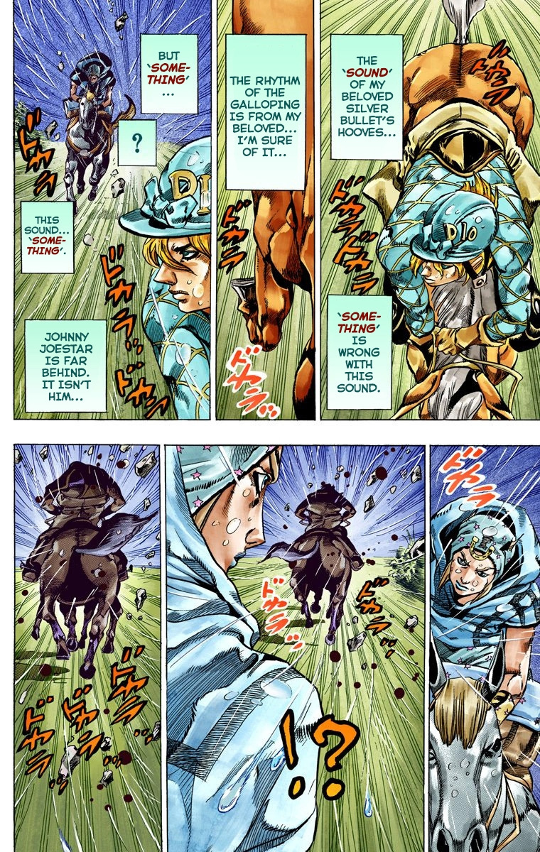 Jojo's Bizarre Adventure Part 7 - Steel Ball Run - Vol.9 Chapter 38: Catch The Rainbow (On That Stormy Night) Part 1