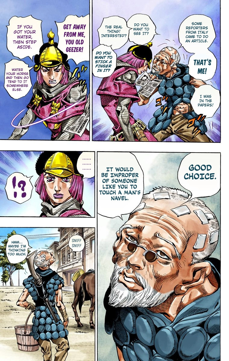 Jojo's Bizarre Adventure Part 7 - Steel Ball Run - Vol.10 Chapter 40: A Silent Way Part 1