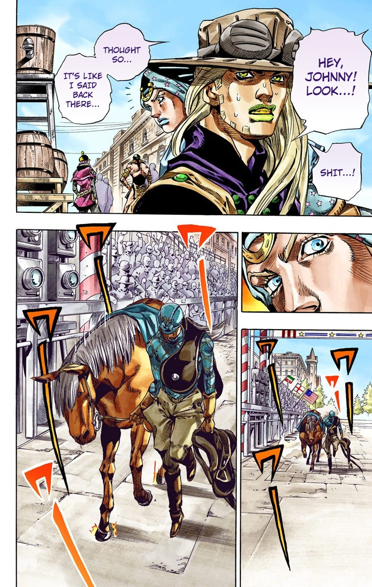 Jojo's Bizarre Adventure Part 7 - Steel Ball Run - Vol.10 Chapter 40: A Silent Way Part 1