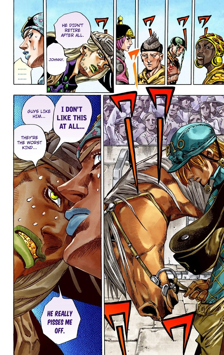 Jojo's Bizarre Adventure Part 7 - Steel Ball Run - Vol.10 Chapter 40: A Silent Way Part 1