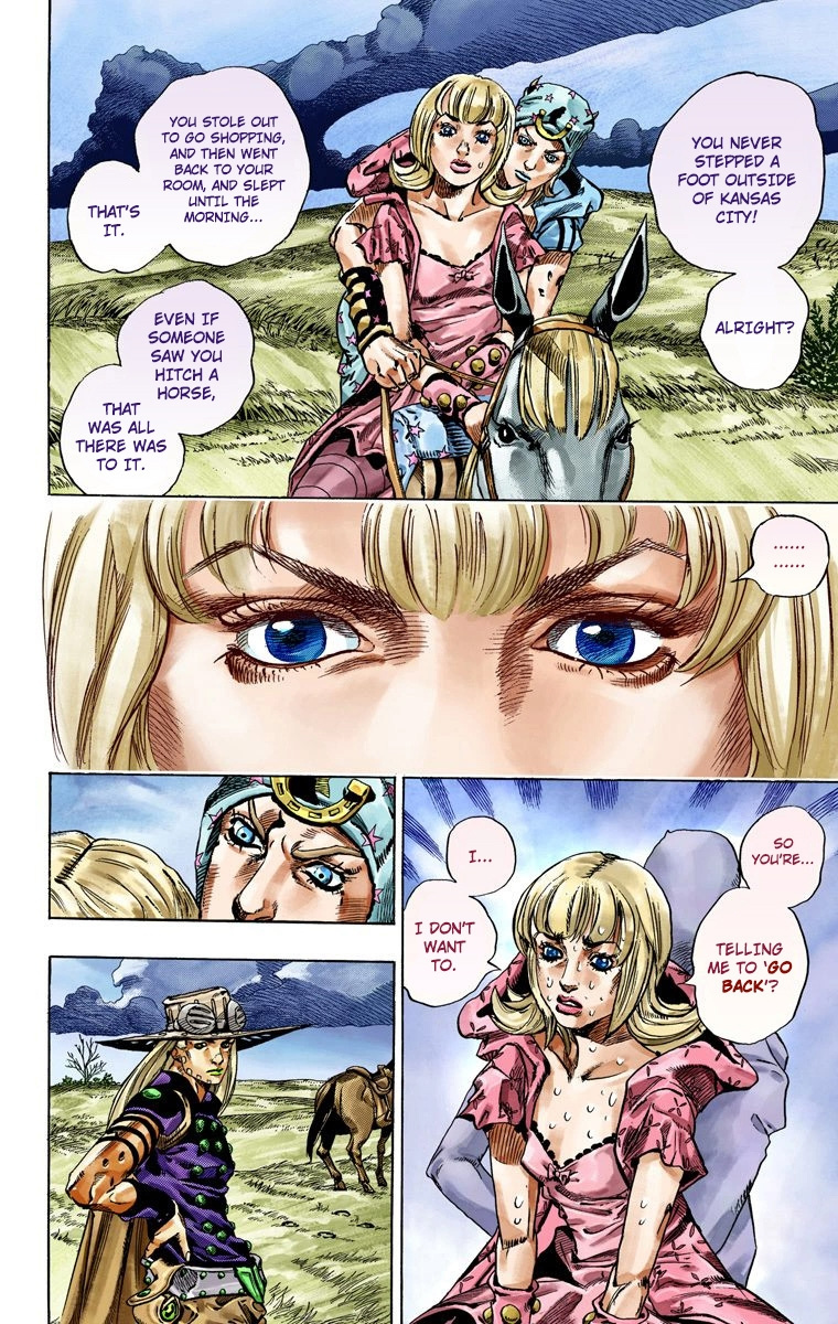 Jojo's Bizarre Adventure Part 7 - Steel Ball Run - Vol.10 Chapter 40: A Silent Way Part 1