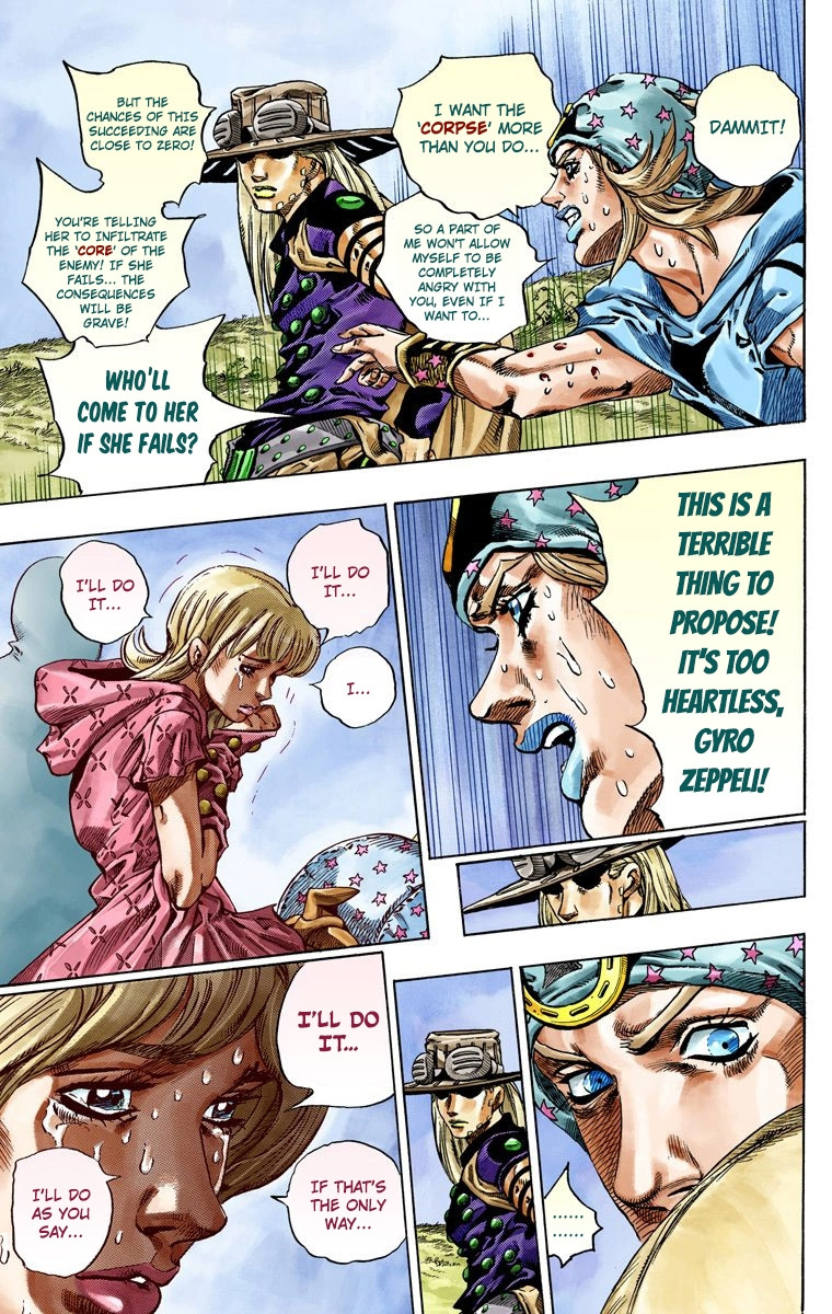 Jojo's Bizarre Adventure Part 7 - Steel Ball Run - Vol.10 Chapter 40: A Silent Way Part 1