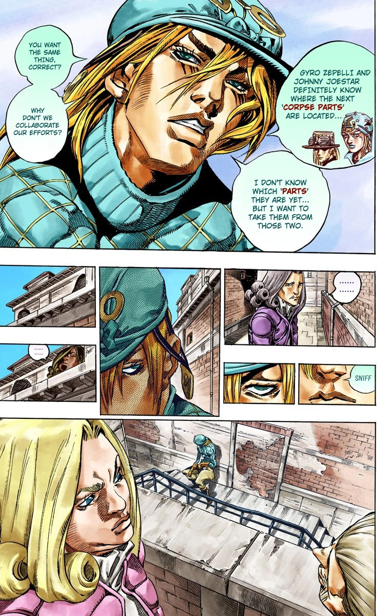 Jojo's Bizarre Adventure Part 7 - Steel Ball Run - Vol.10 Chapter 40: A Silent Way Part 1