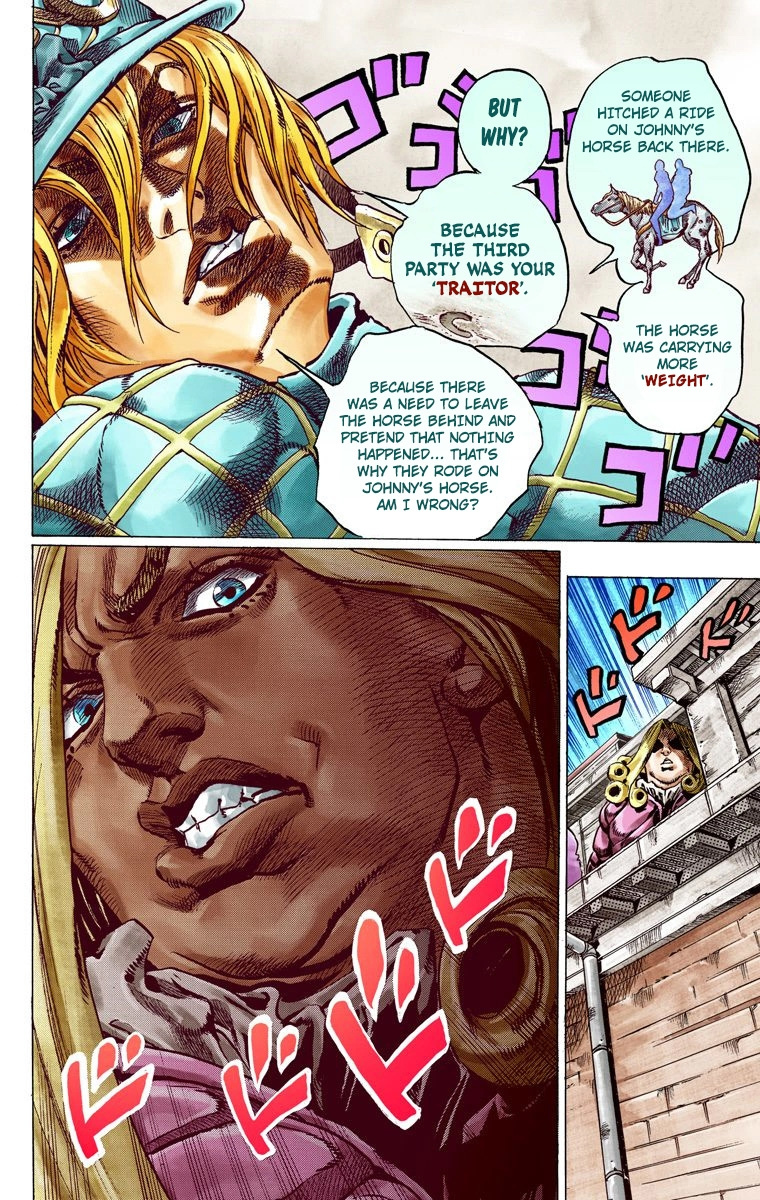 Jojo's Bizarre Adventure Part 7 - Steel Ball Run - Vol.10 Chapter 40: A Silent Way Part 1