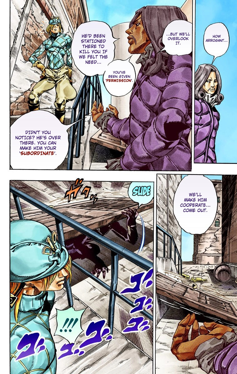 Jojo's Bizarre Adventure Part 7 - Steel Ball Run - Vol.10 Chapter 40: A Silent Way Part 1