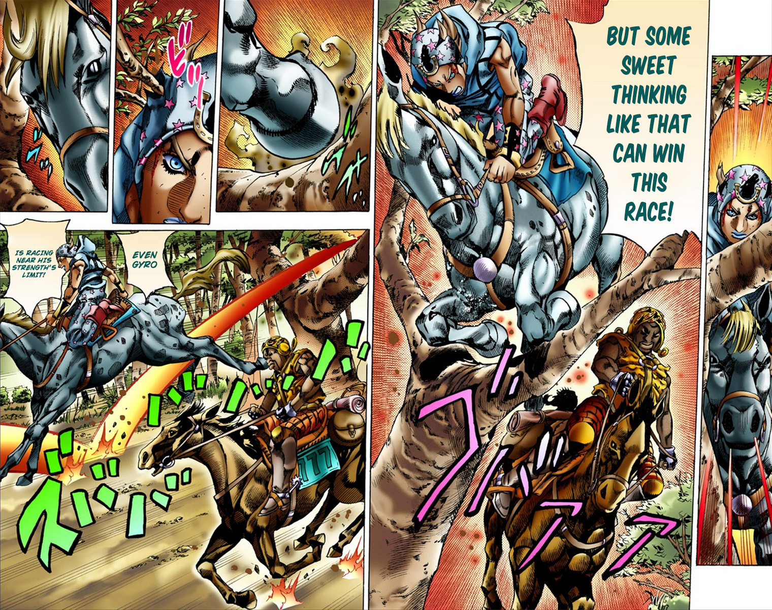 Jojo's Bizarre Adventure Part 7 - Steel Ball Run - Vol.2 Chapter 8: Crossing The Forest