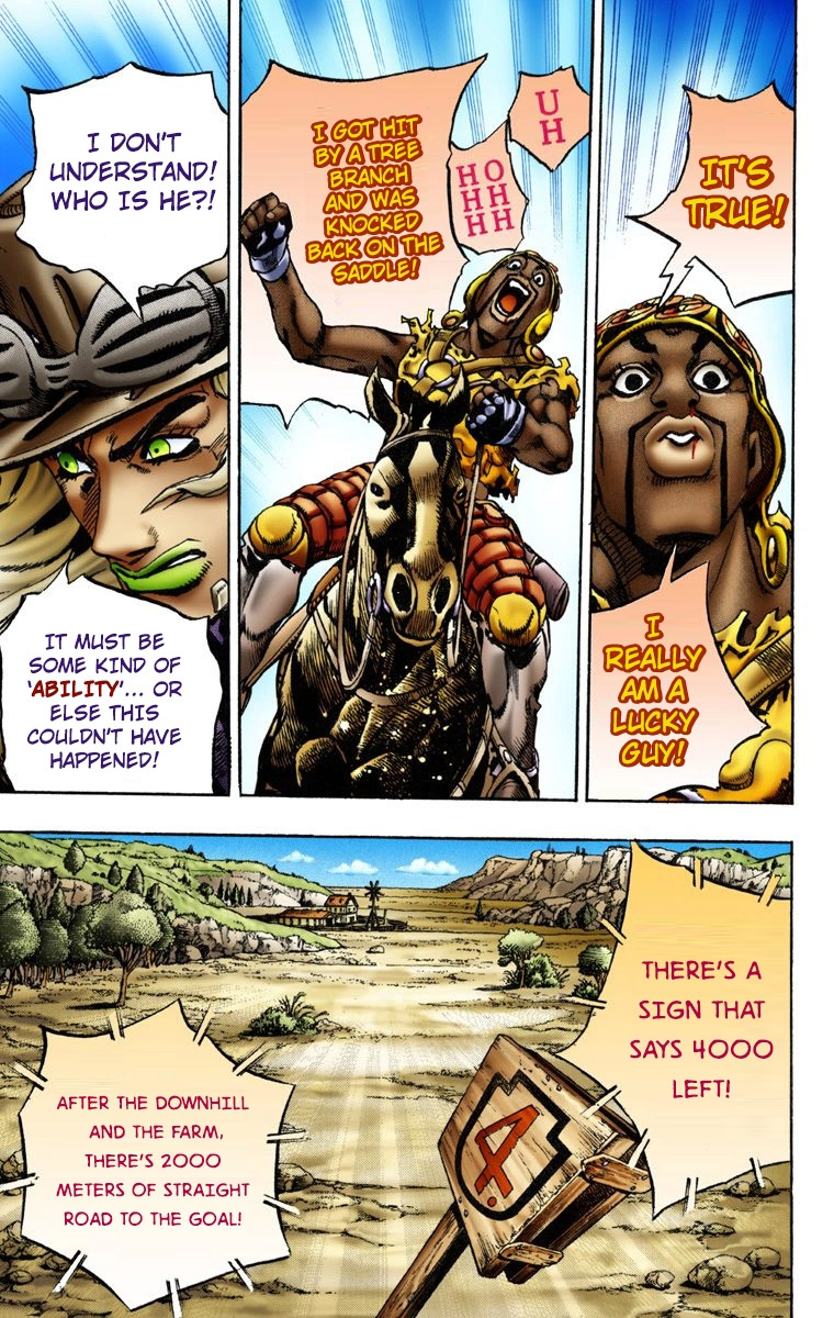 Jojo's Bizarre Adventure Part 7 - Steel Ball Run - Vol.2 Chapter 8: Crossing The Forest