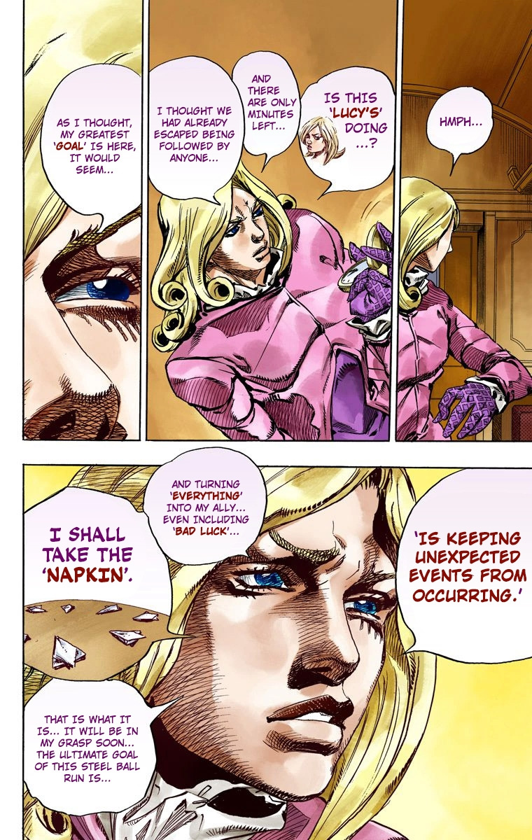 Jojo's Bizarre Adventure Part 7 - Steel Ball Run - Vol.19 Chapter 74: D4C Part 7