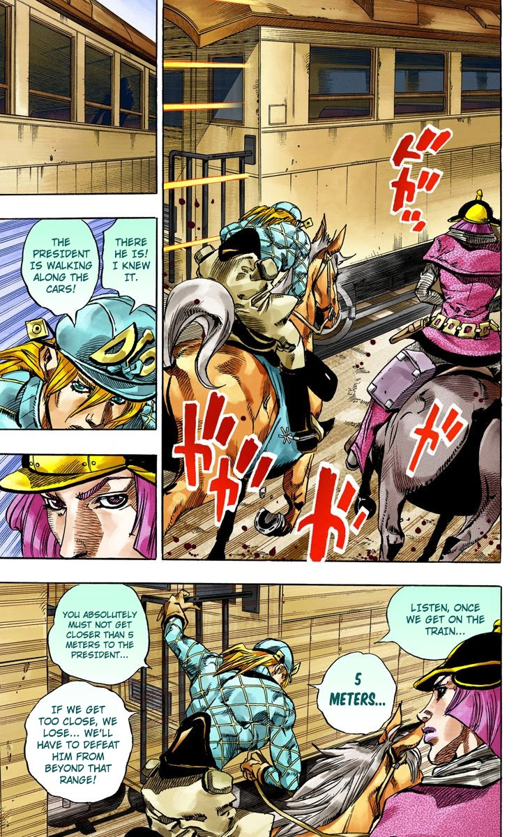 Jojo's Bizarre Adventure Part 7 - Steel Ball Run - Vol.19 Chapter 74: D4C Part 7