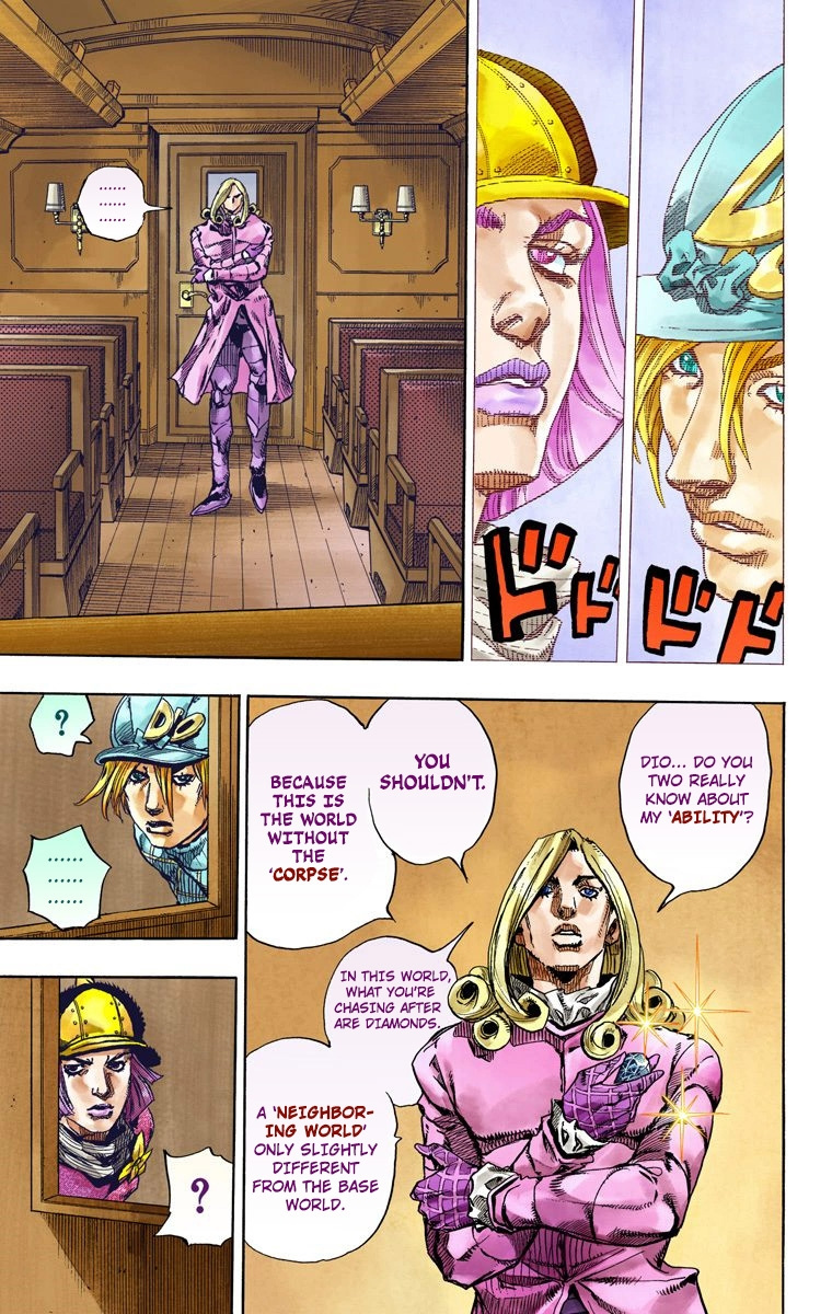 Jojo's Bizarre Adventure Part 7 - Steel Ball Run - Vol.19 Chapter 74: D4C Part 7