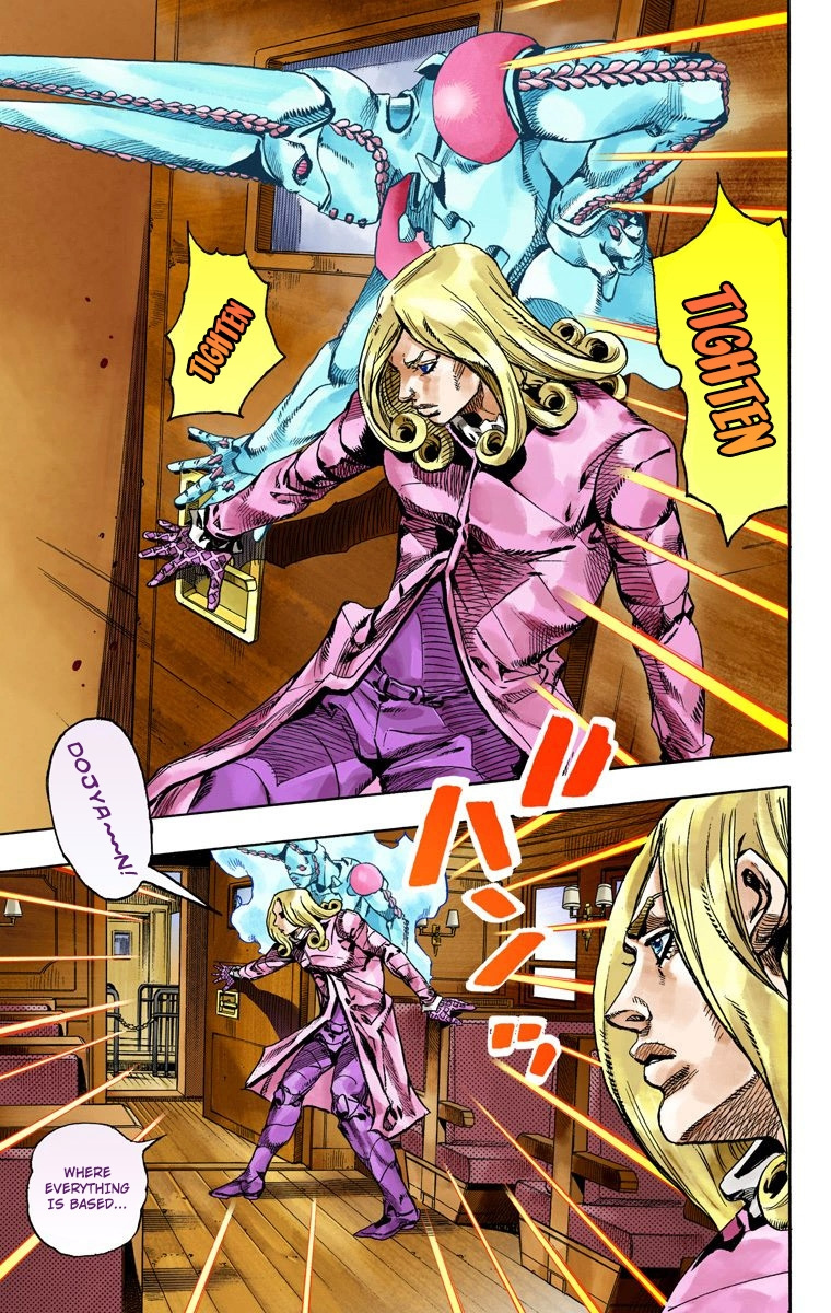 Jojo's Bizarre Adventure Part 7 - Steel Ball Run - Vol.19 Chapter 74: D4C Part 7