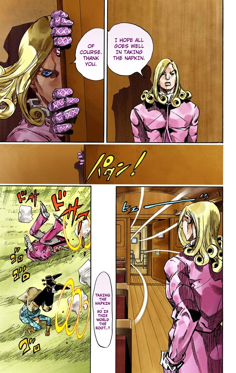 Jojo's Bizarre Adventure Part 7 - Steel Ball Run - Vol.19 Chapter 74: D4C Part 7