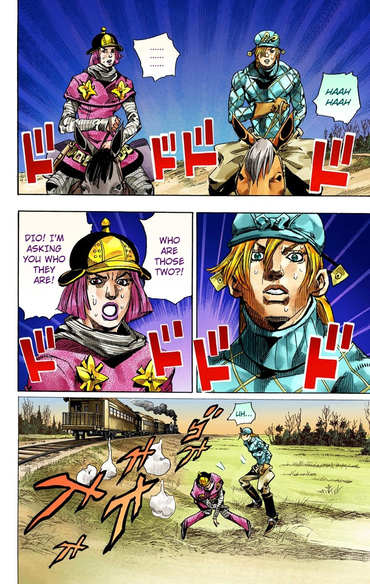 Jojo's Bizarre Adventure Part 7 - Steel Ball Run - Vol.19 Chapter 74: D4C Part 7