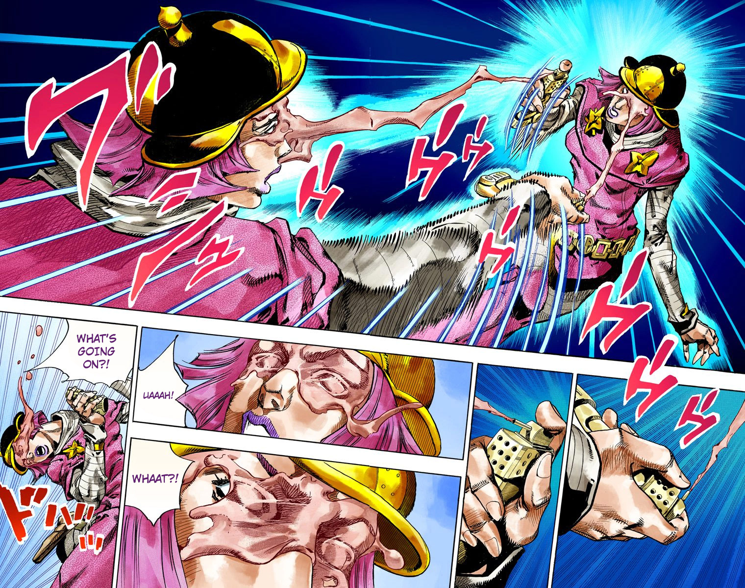 Jojo's Bizarre Adventure Part 7 - Steel Ball Run - Vol.19 Chapter 74: D4C Part 7