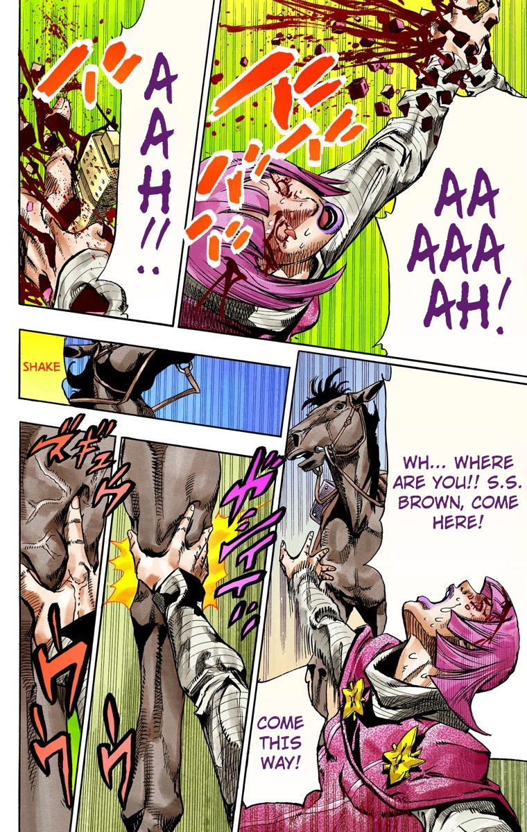 Jojo's Bizarre Adventure Part 7 - Steel Ball Run - Vol.19 Chapter 74: D4C Part 7