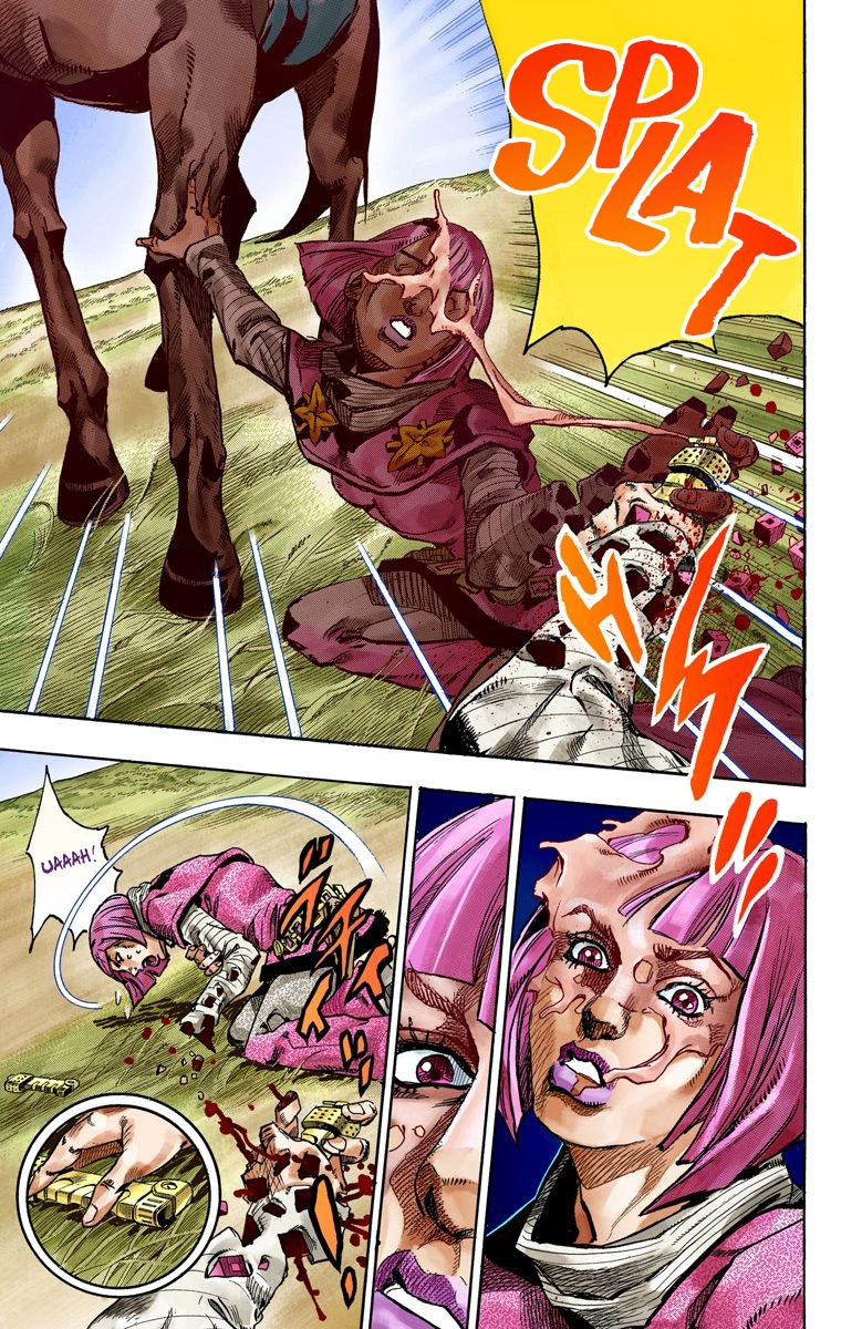 Jojo's Bizarre Adventure Part 7 - Steel Ball Run - Vol.19 Chapter 74: D4C Part 7