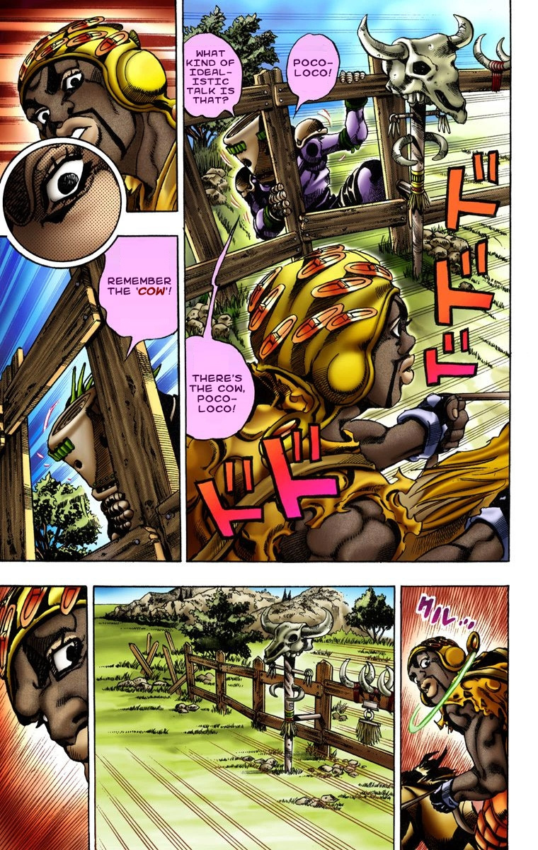 Jojo's Bizarre Adventure Part 7 - Steel Ball Run - Vol.2 Chapter 9: Long, Long Downhill