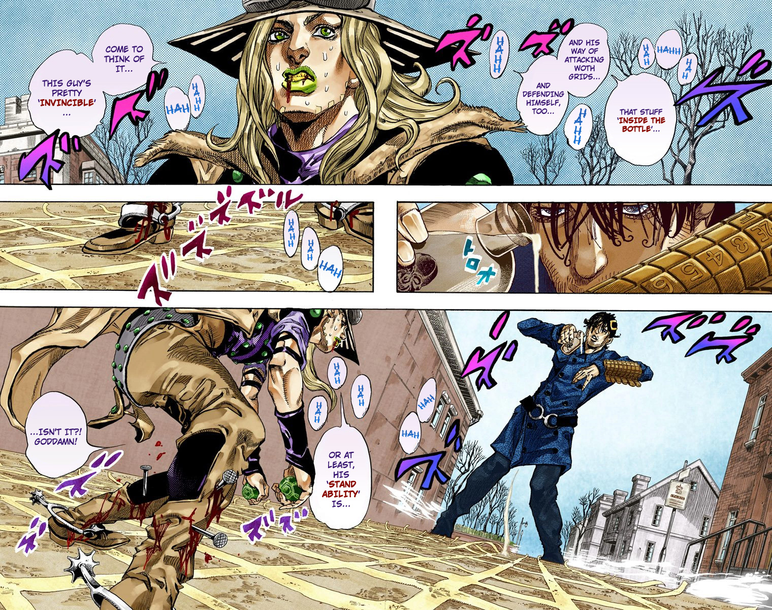 Jojo's Bizarre Adventure Part 7 - Steel Ball Run - Vol.17 Chapter 66: D4C Part 1