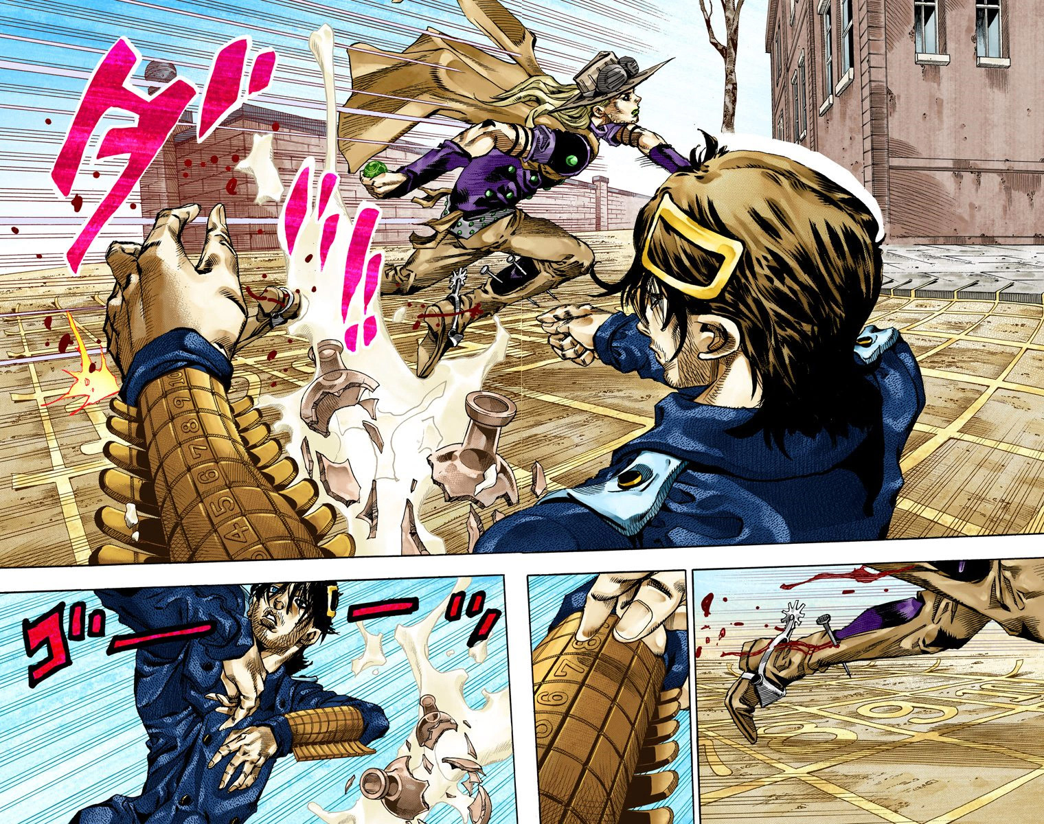 Jojo's Bizarre Adventure Part 7 - Steel Ball Run - Vol.17 Chapter 66: D4C Part 1