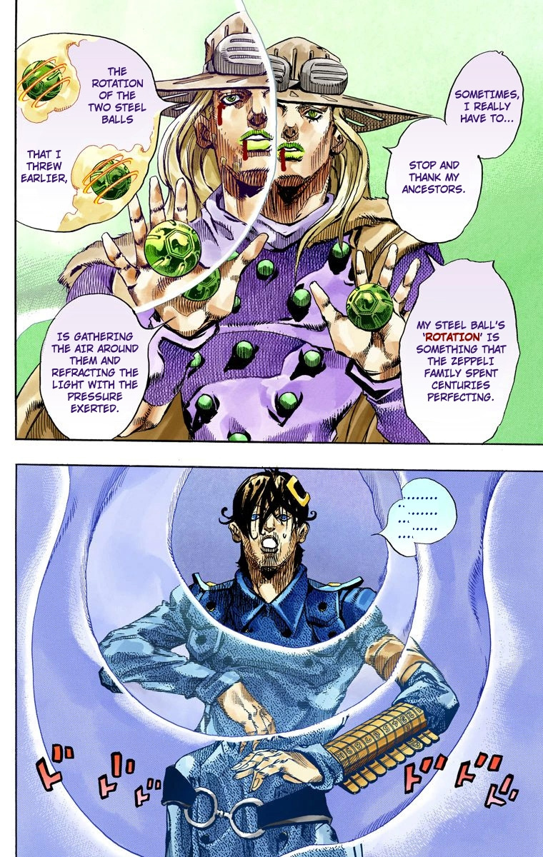 Jojo's Bizarre Adventure Part 7 - Steel Ball Run - Vol.17 Chapter 66: D4C Part 1