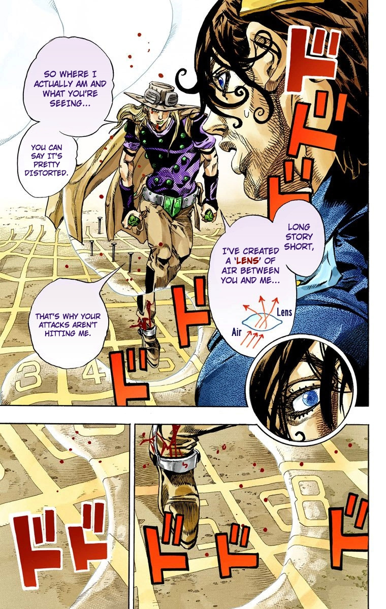 Jojo's Bizarre Adventure Part 7 - Steel Ball Run - Vol.17 Chapter 66: D4C Part 1