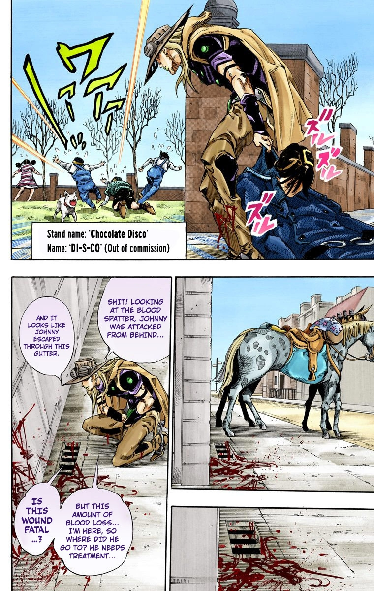 Jojo's Bizarre Adventure Part 7 - Steel Ball Run - Vol.17 Chapter 66: D4C Part 1