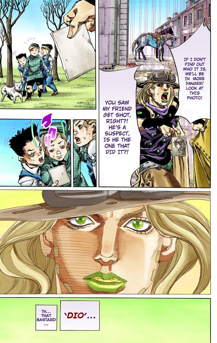 Jojo's Bizarre Adventure Part 7 - Steel Ball Run - Vol.17 Chapter 66: D4C Part 1