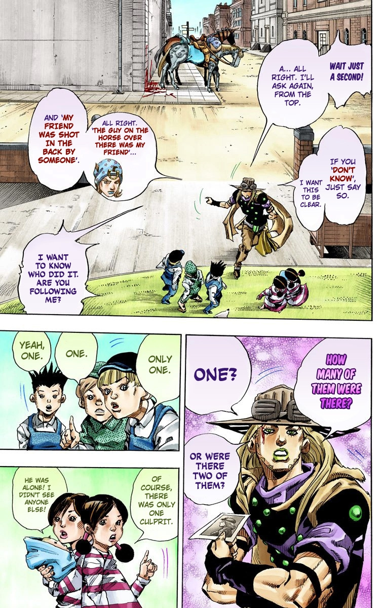 Jojo's Bizarre Adventure Part 7 - Steel Ball Run - Vol.17 Chapter 66: D4C Part 1