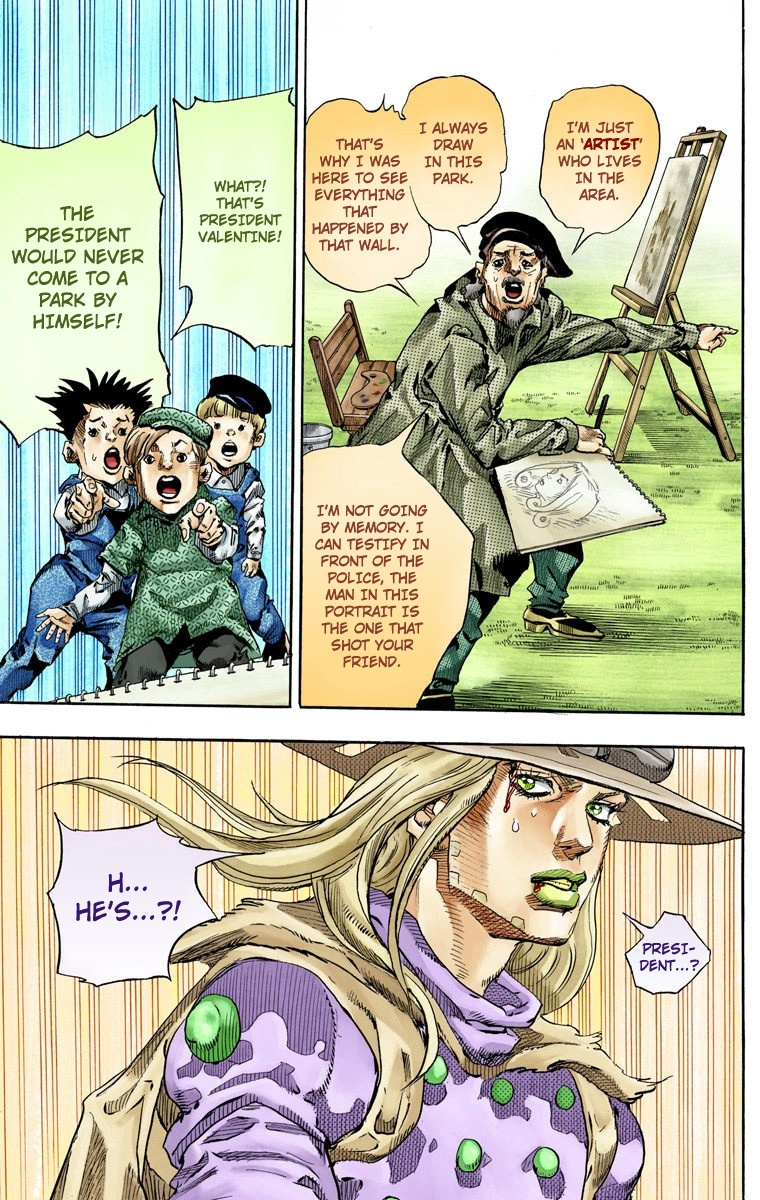 Jojo's Bizarre Adventure Part 7 - Steel Ball Run - Vol.17 Chapter 66: D4C Part 1