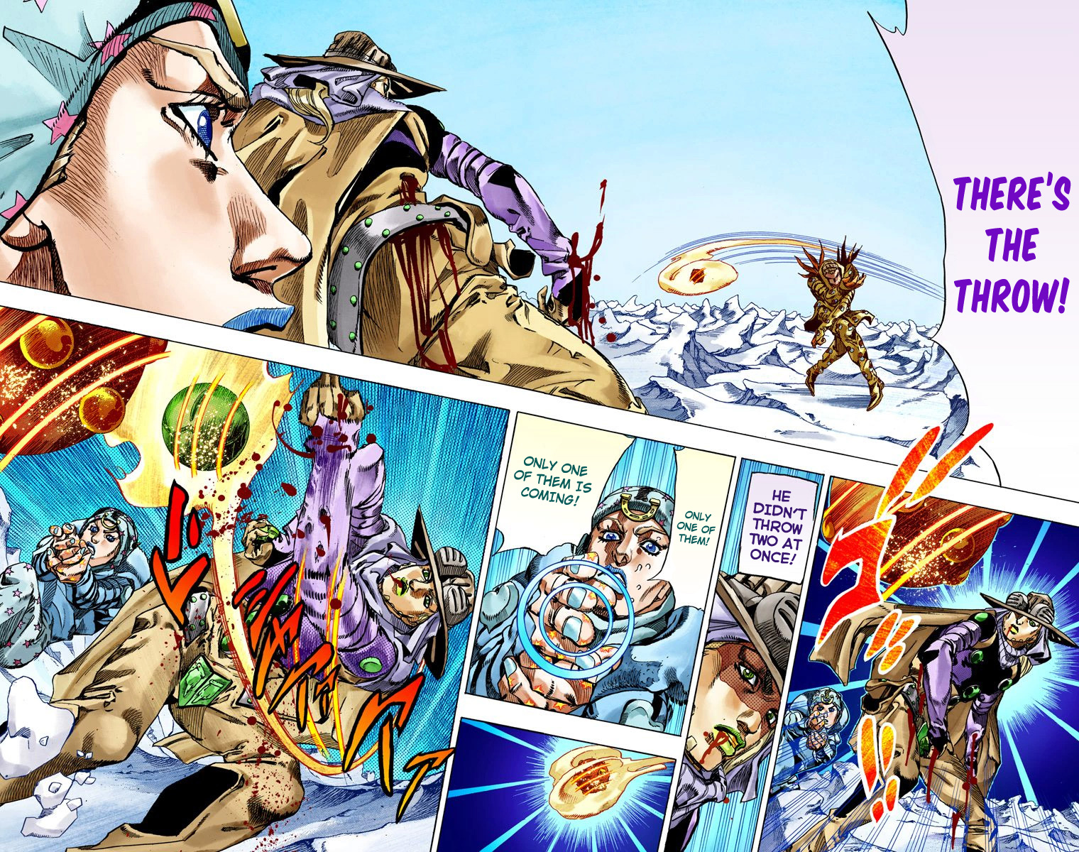 Jojo's Bizarre Adventure Part 7 - Steel Ball Run - Vol.14 Chapter 54: Wrecking Ball Part 4