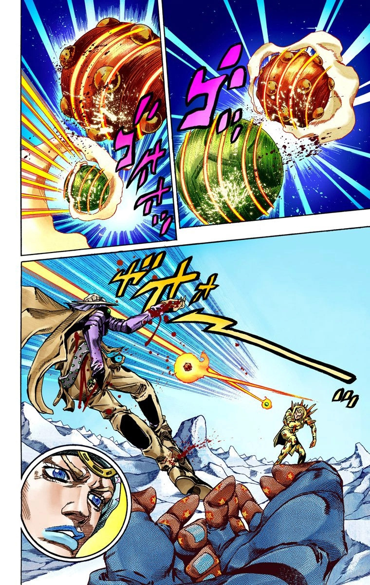 Jojo's Bizarre Adventure Part 7 - Steel Ball Run - Vol.14 Chapter 54: Wrecking Ball Part 4